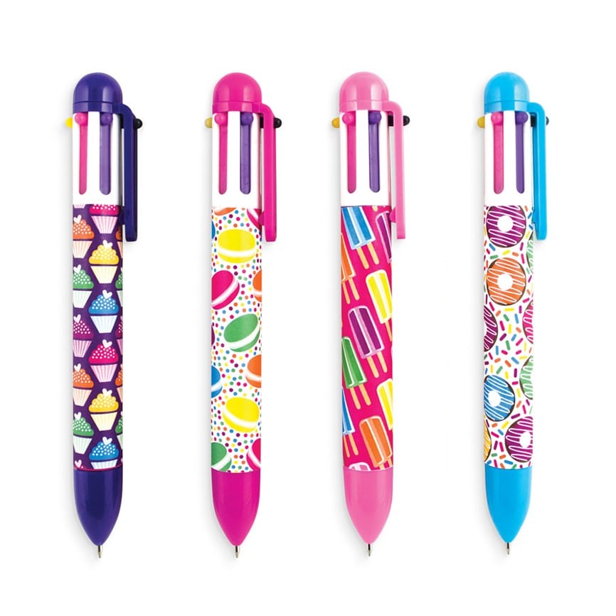 Click Stift 6 Farben *Sweet Thing*, Rosa