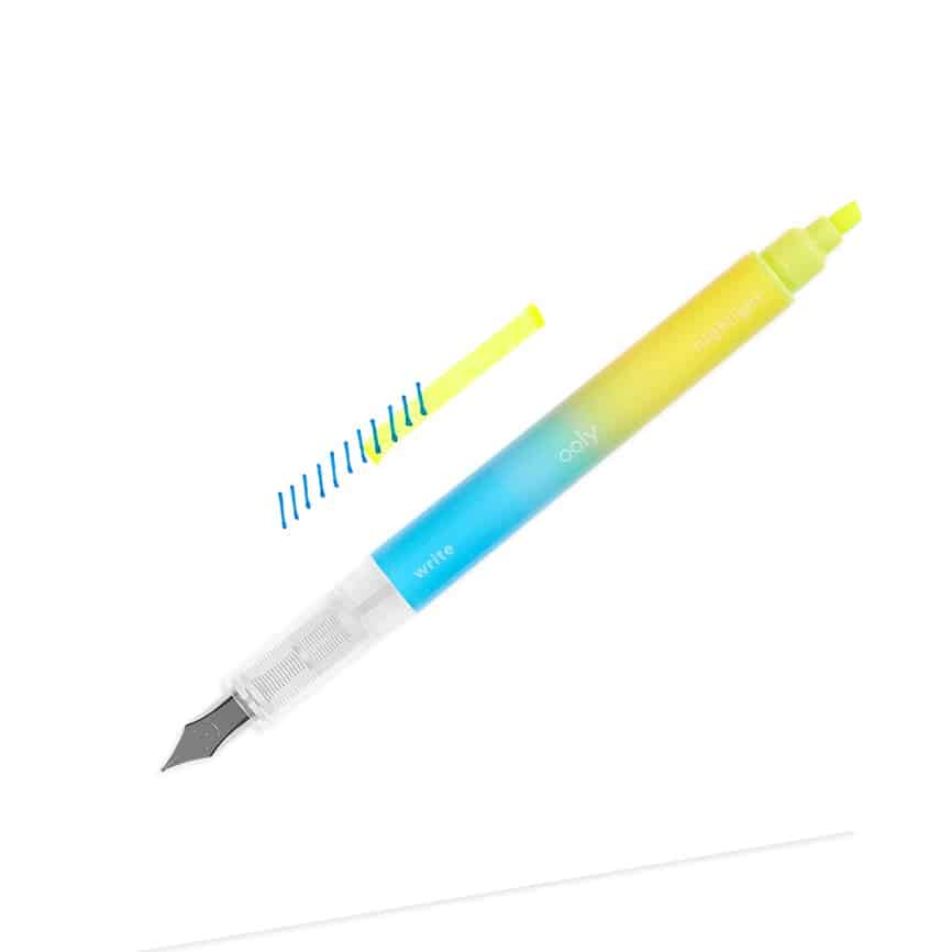 Füllfeder und Textmarker *2in1 Writer Duo*, 3er Set
