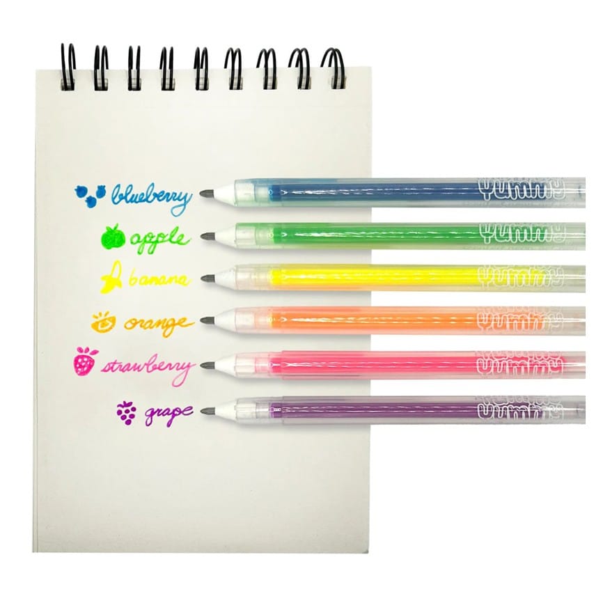Gelstifte Neon *Yummy Yummy*, 6er Set