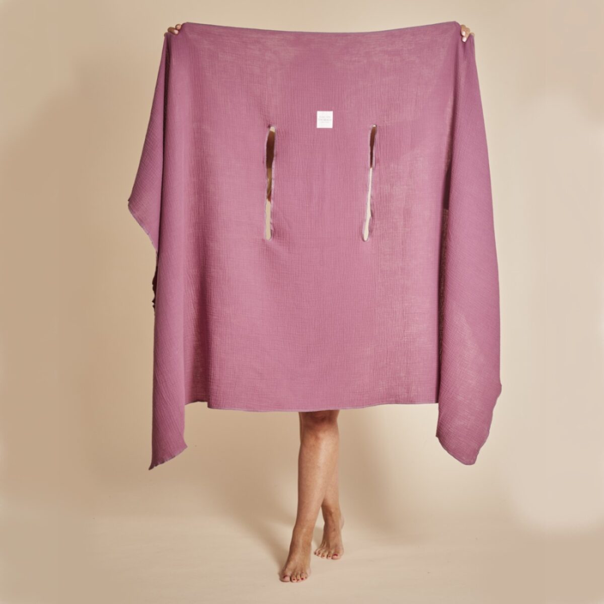 Strandtuch *Classic*, Purple Clam