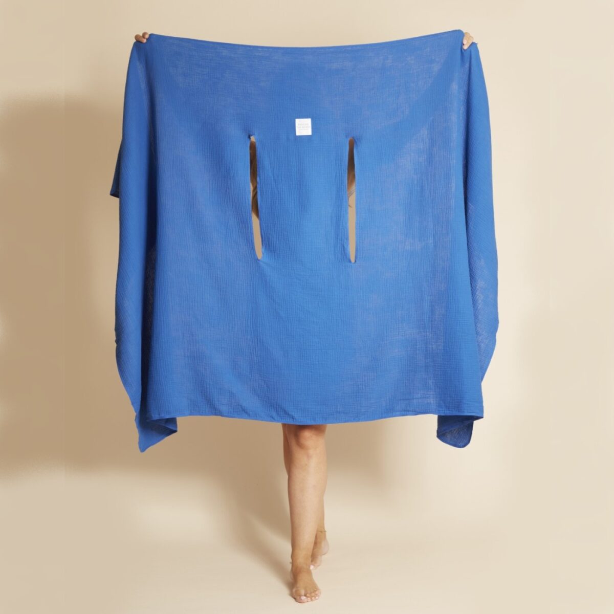Strandtuch *Classic*, Shine Blue