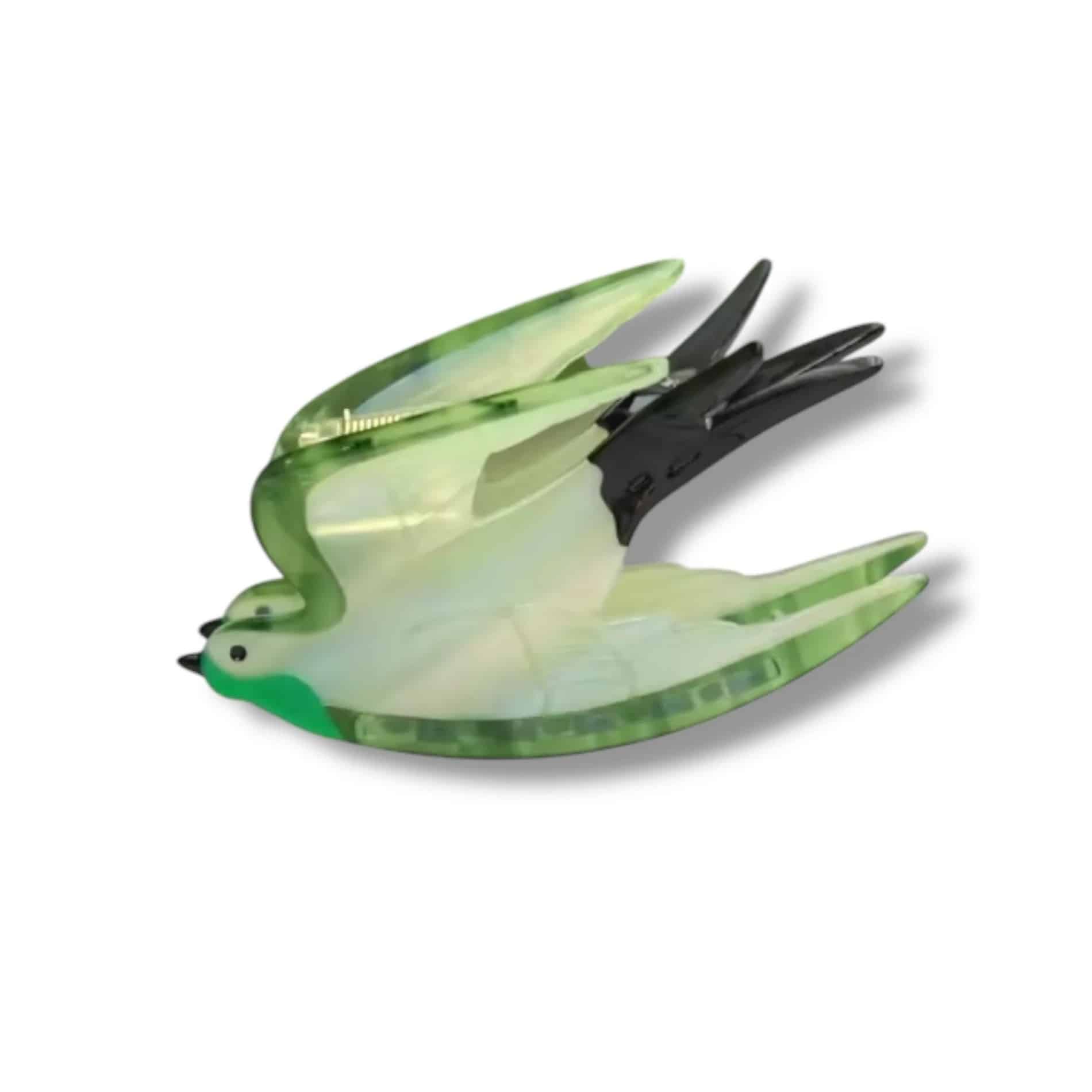 Haarklammer, Schwalbe Grün