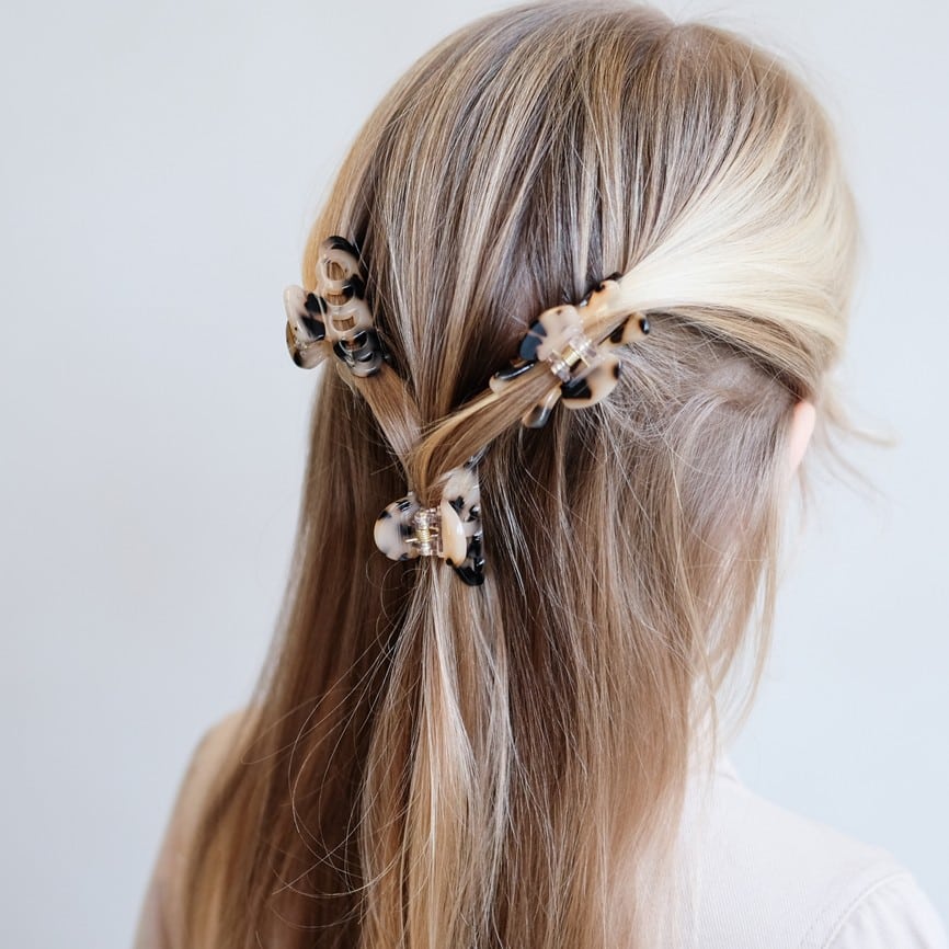 Haarklammern *Leopard*, 3er Set
