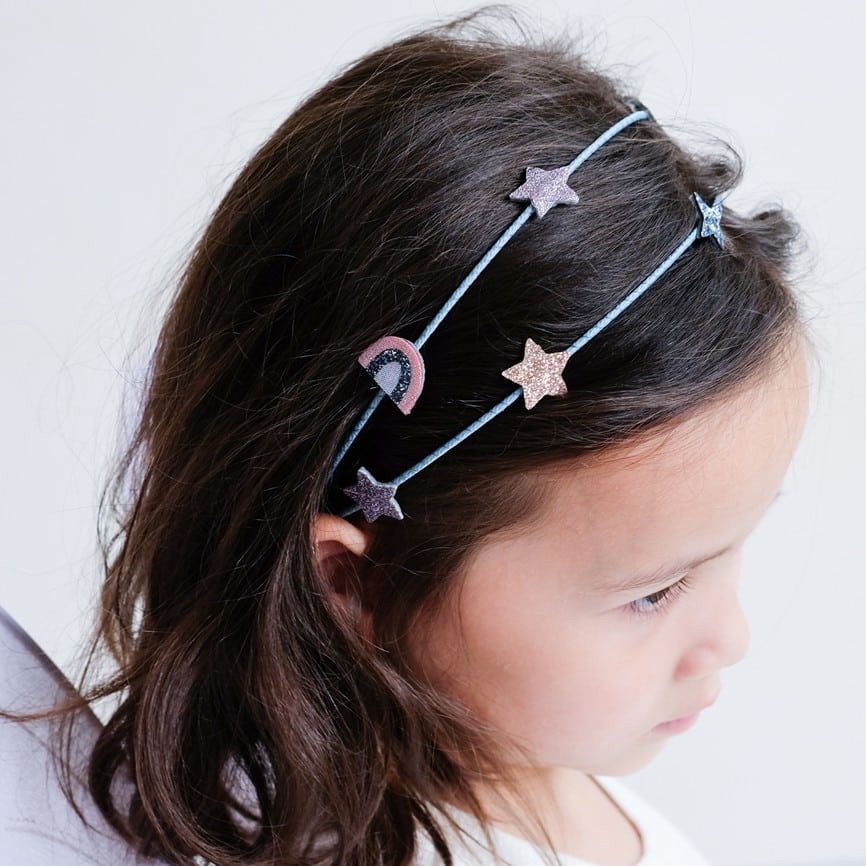 Haarreifen *Little Prince*, Regenbogen & Sterne