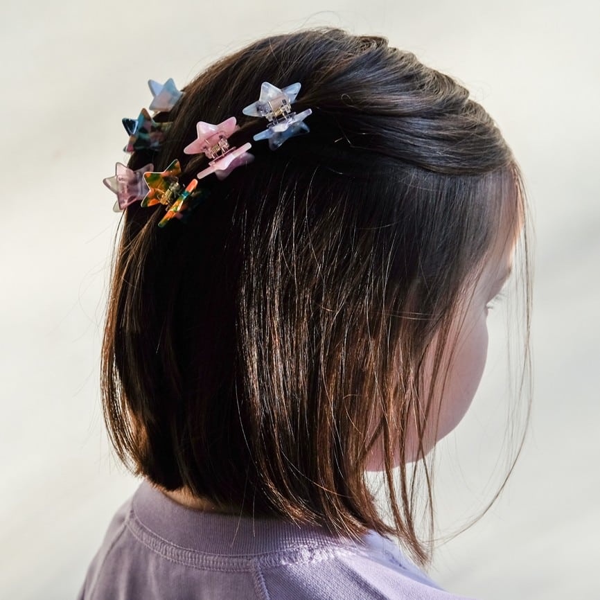 Mini Haarklammern *Star*, 6er Set