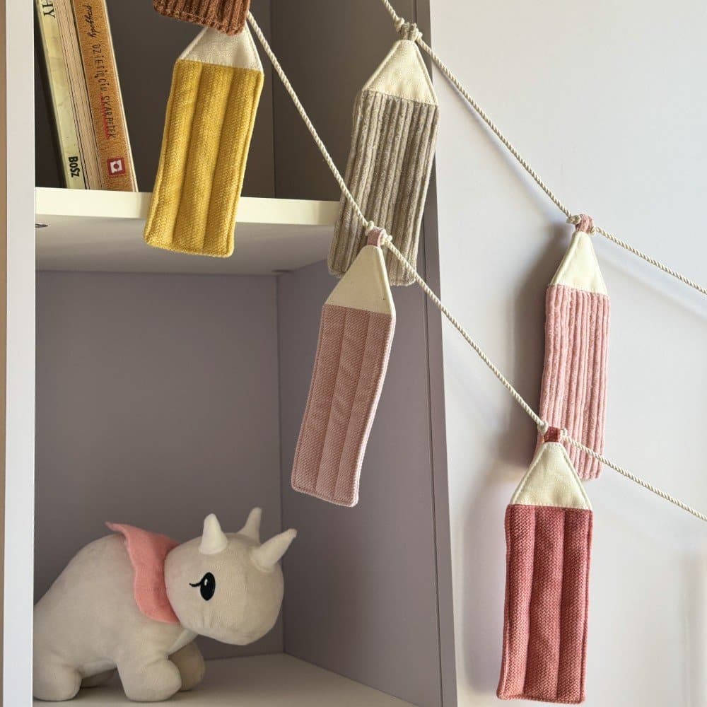 Girlande mit Buntstiften *Rainbow*, Bunt