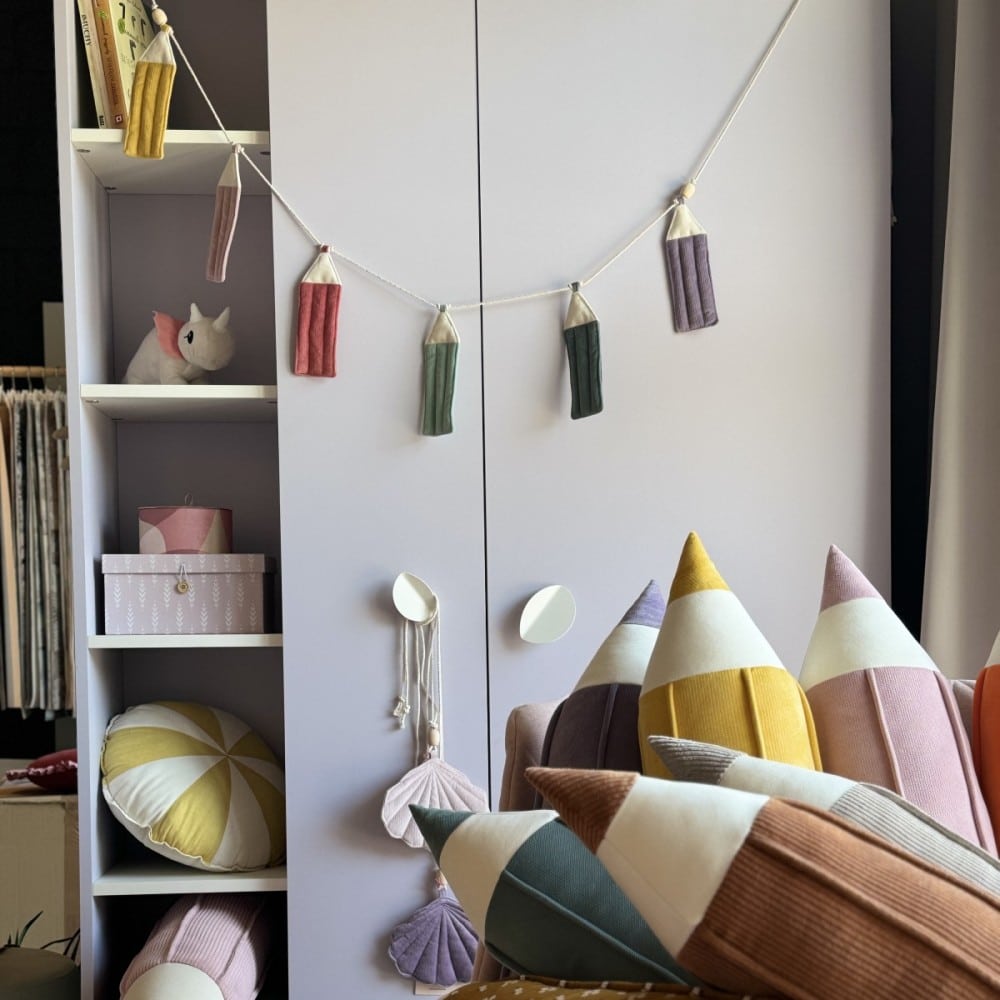 Girlande mit Buntstiften *Rainbow*, Bunt