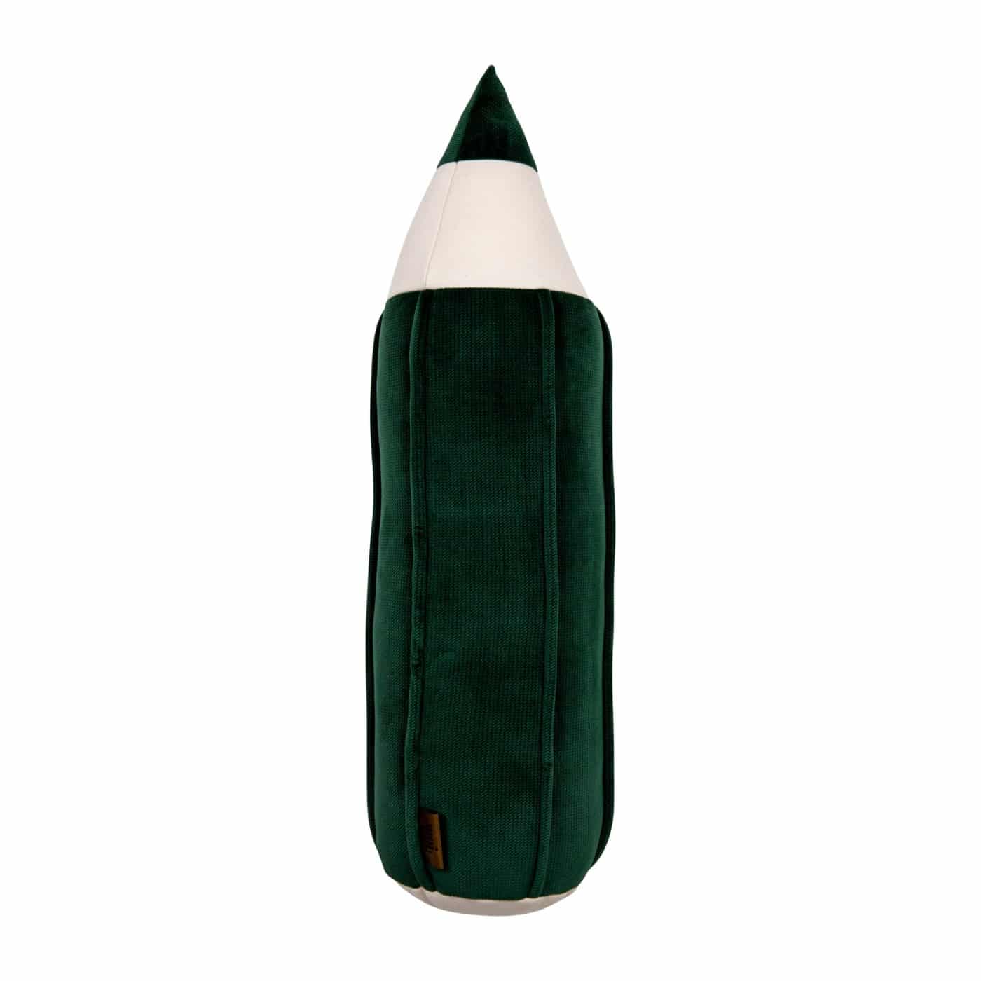 Buntstiftkissen aus Samt *Green*