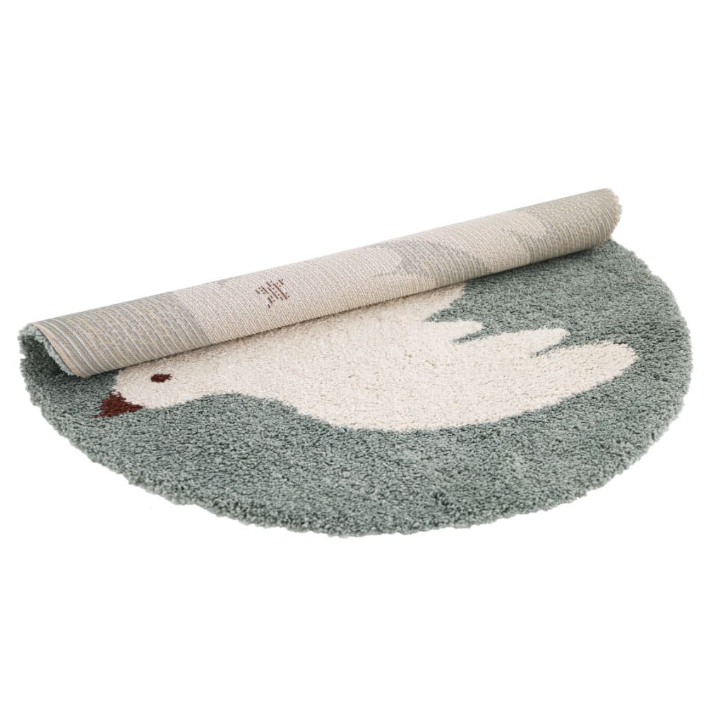 Kinderteppich *Bohemian Bird*, Aqua Ø120cm