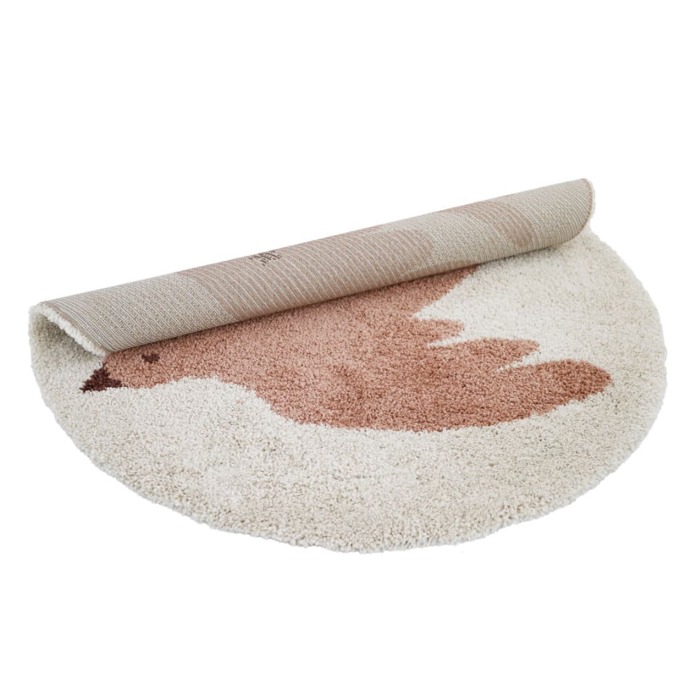 Kinderteppich *Bohemian Bird*, Creme Ø120cm