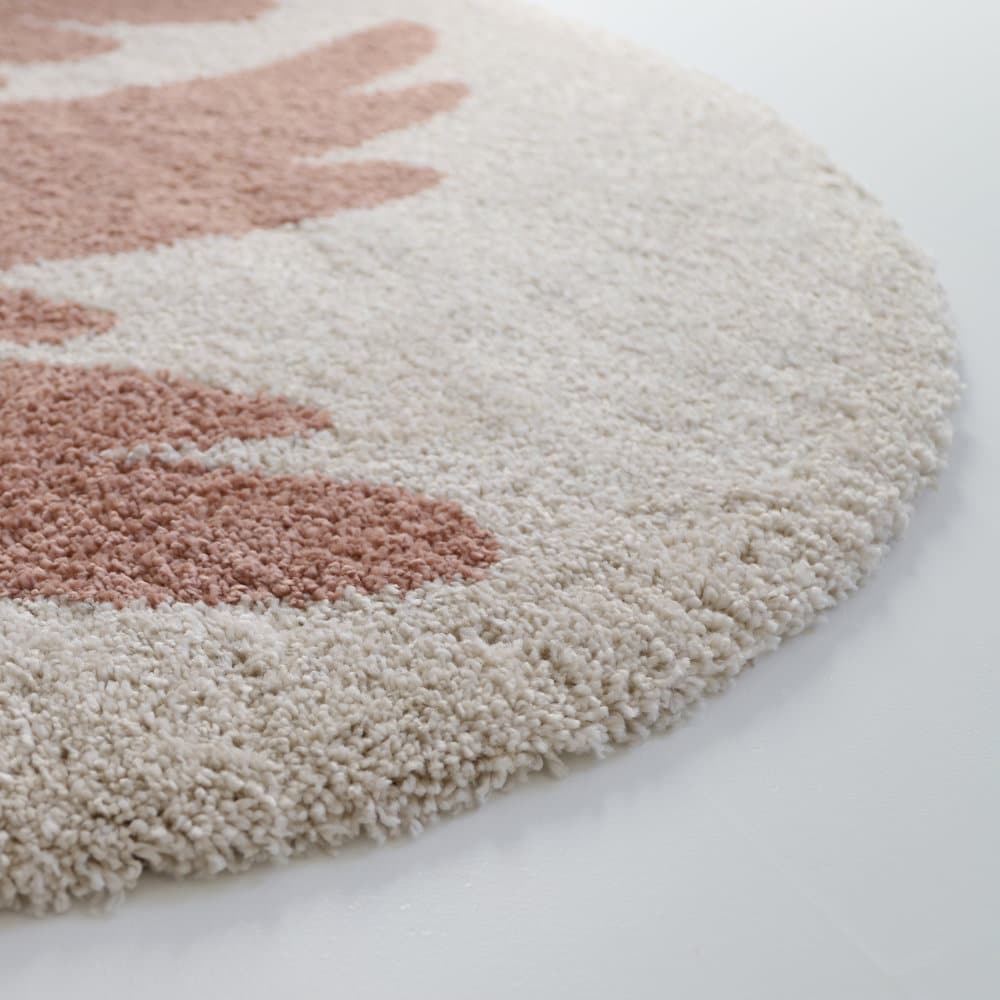 Kinderteppich *Bohemian Bird*, Creme Ø120cm