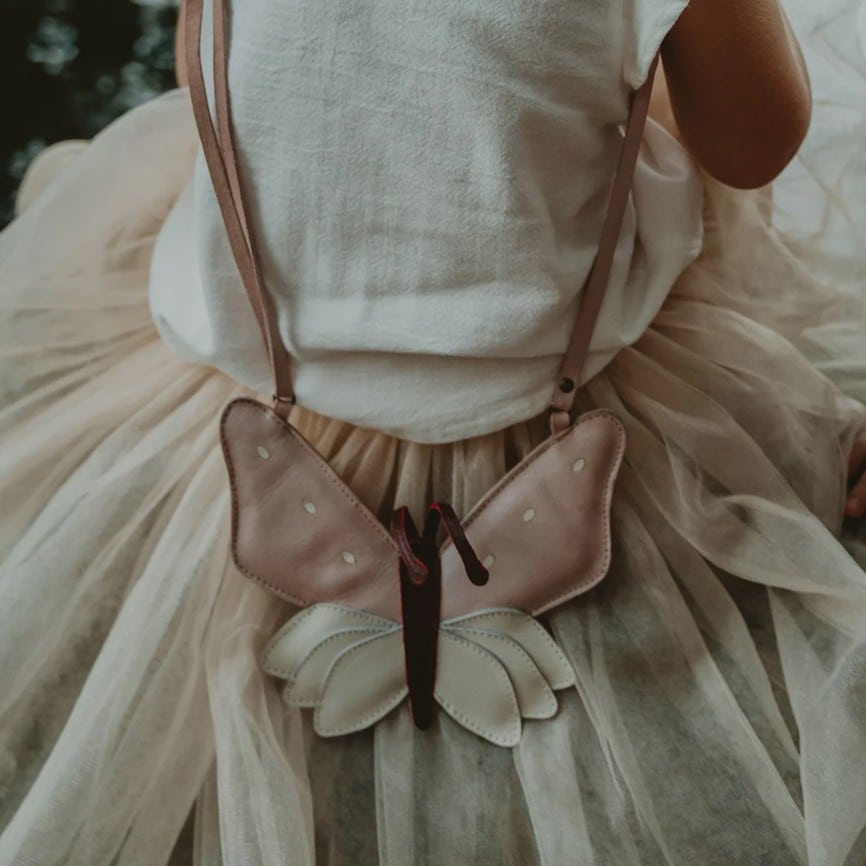 Tasche *Toto*, Schmetterling, Powder Metallic