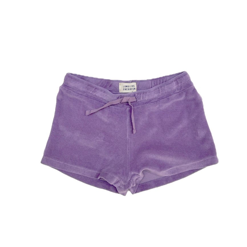 Shorts Terry, Faded Purple