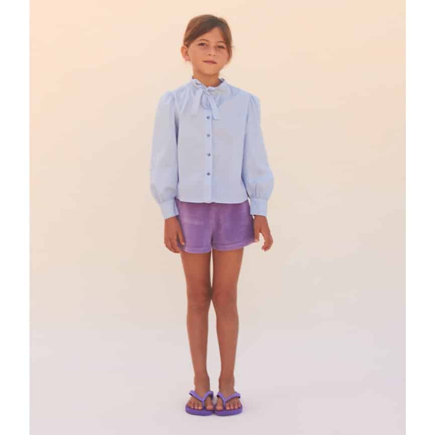 Shorts Terry, Faded Purple