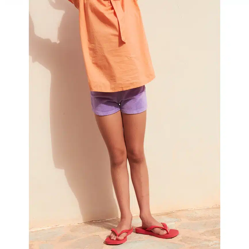 Shorts Terry, Faded Purple