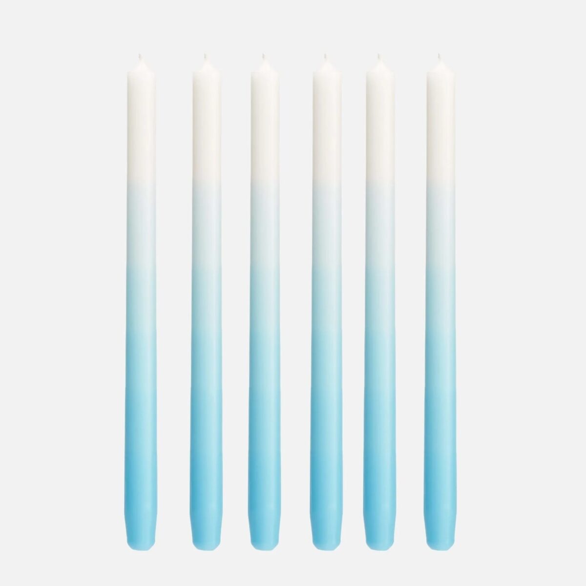 XXL Dip Dye Kerze *Blau*, 1 Stück