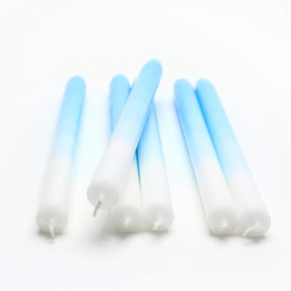 XXL Dip Dye Kerze *Blau*, 1 Stück