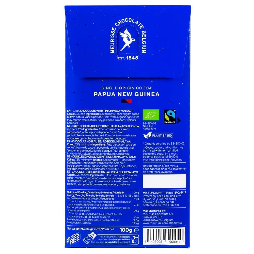 Dunkle Schokolade mit Himalaya Salz