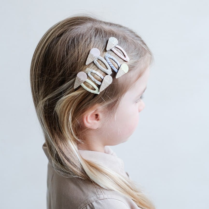 Haarklammern *Ice Cream*, 5er Set