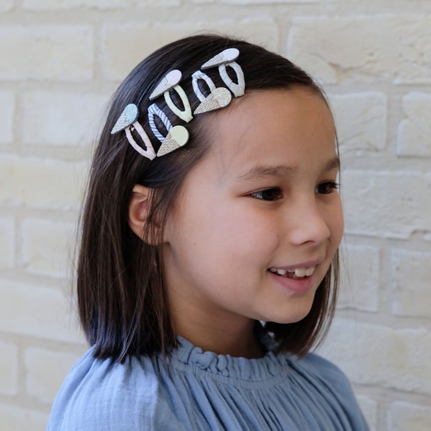 Haarklammern *Ice Cream*, 5er Set