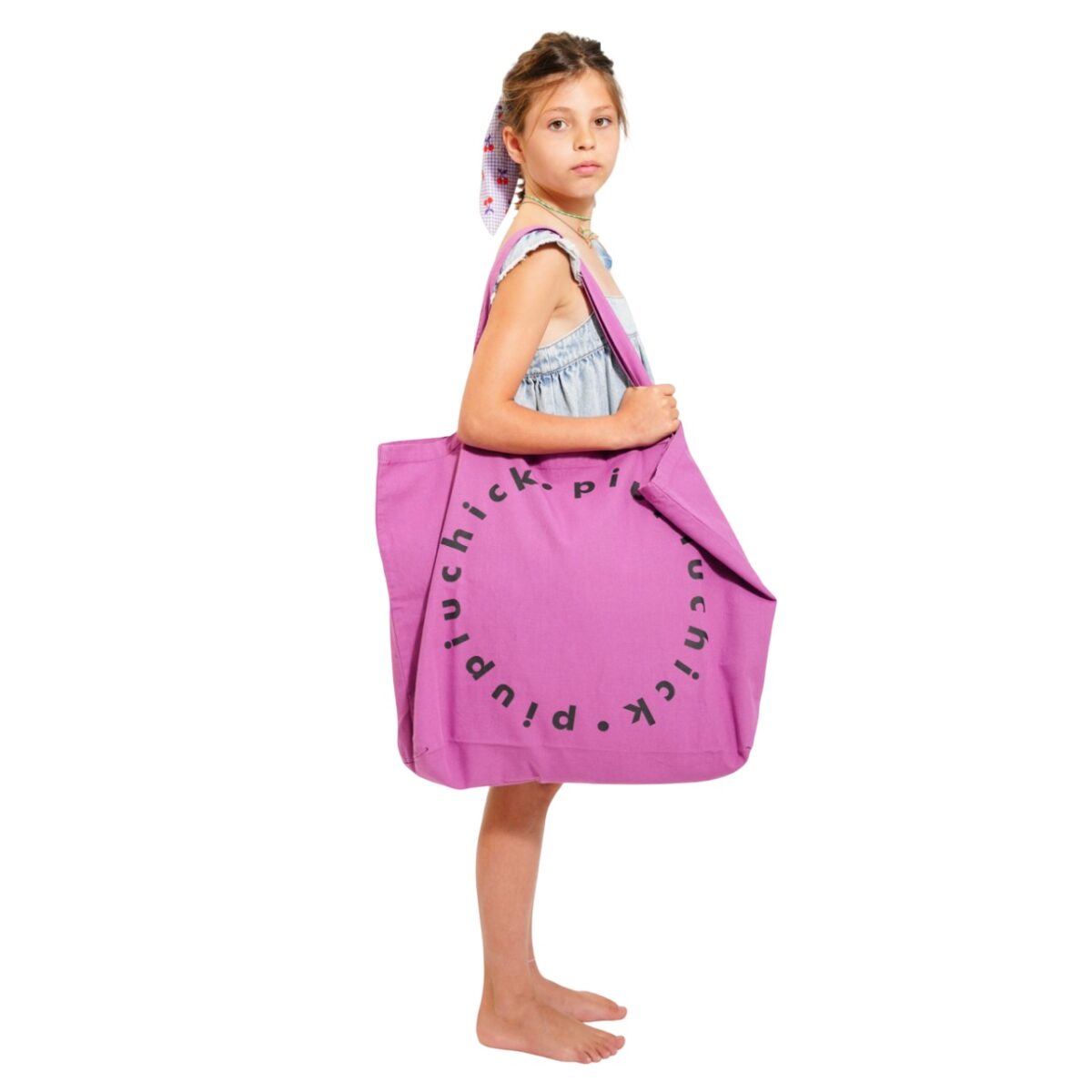 Tragetasche groß *XL Logo*, Fuchsia