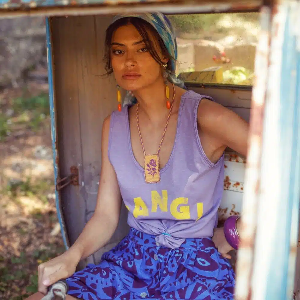 Tank Top *Bang*, Purple