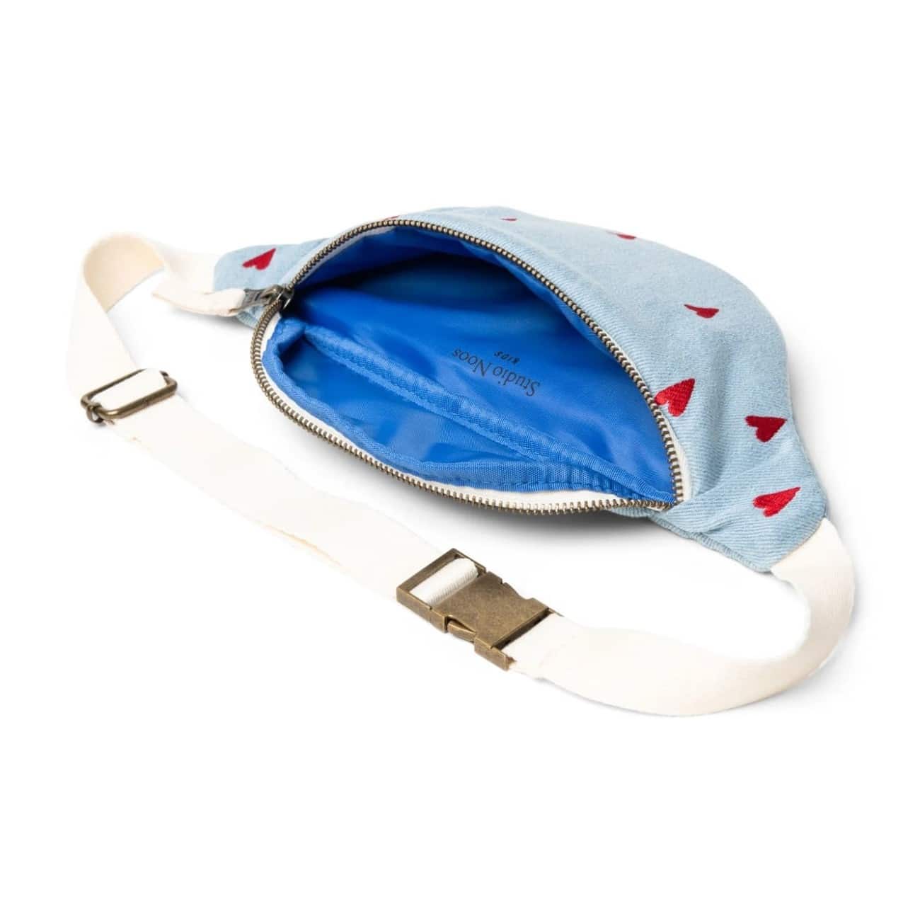 Bauchtasche Mini *Denim Hearts*, Denim