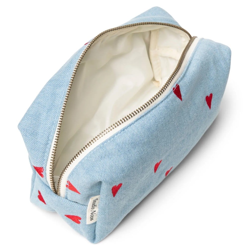 Pouch *Denim Hearts*, Denim