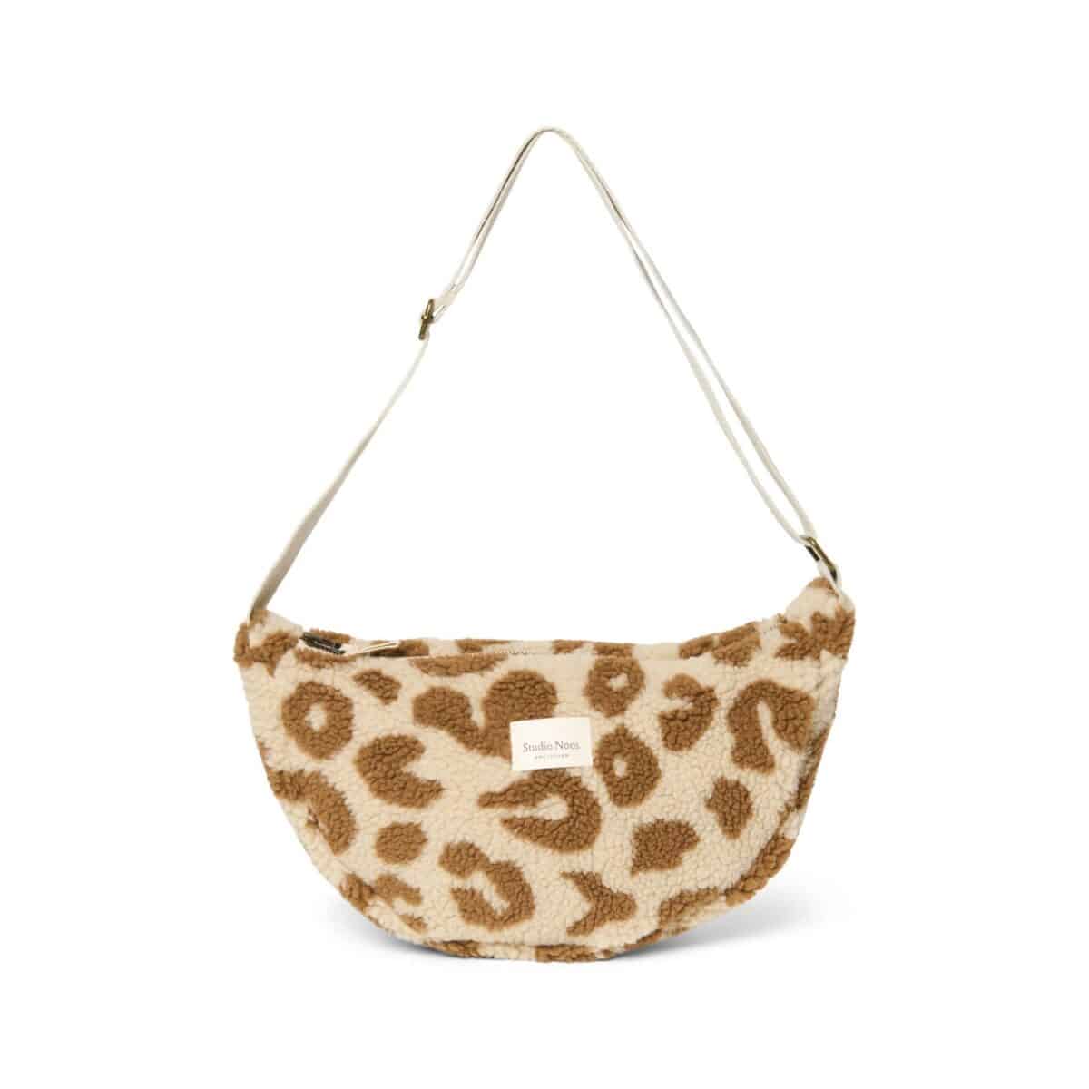 Bauchtasche, Fanny Pack *Teddy Leopard*, Ecru
