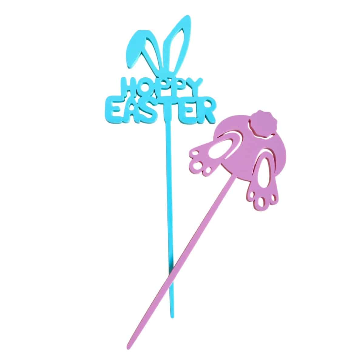 Cake Topper, Ostern, 2er Set