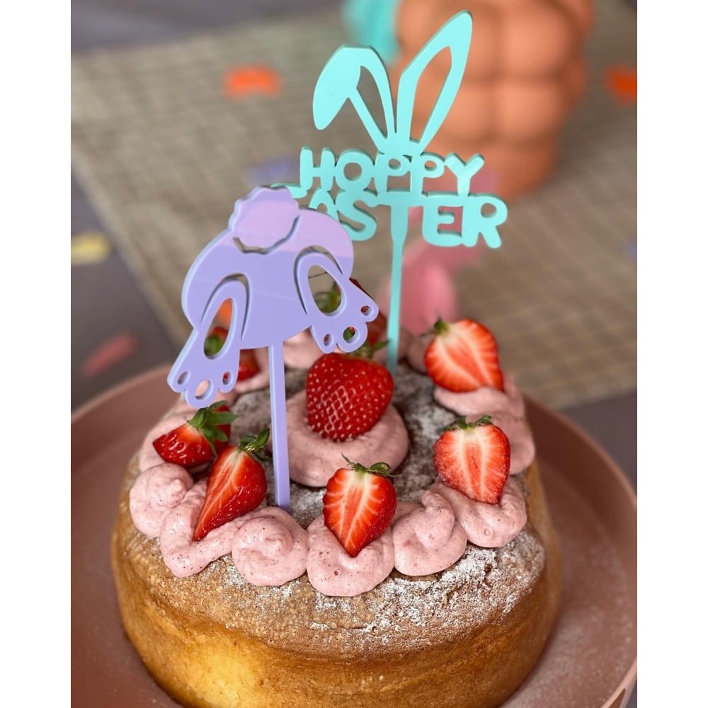 Cake Topper, Ostern, 2er Set