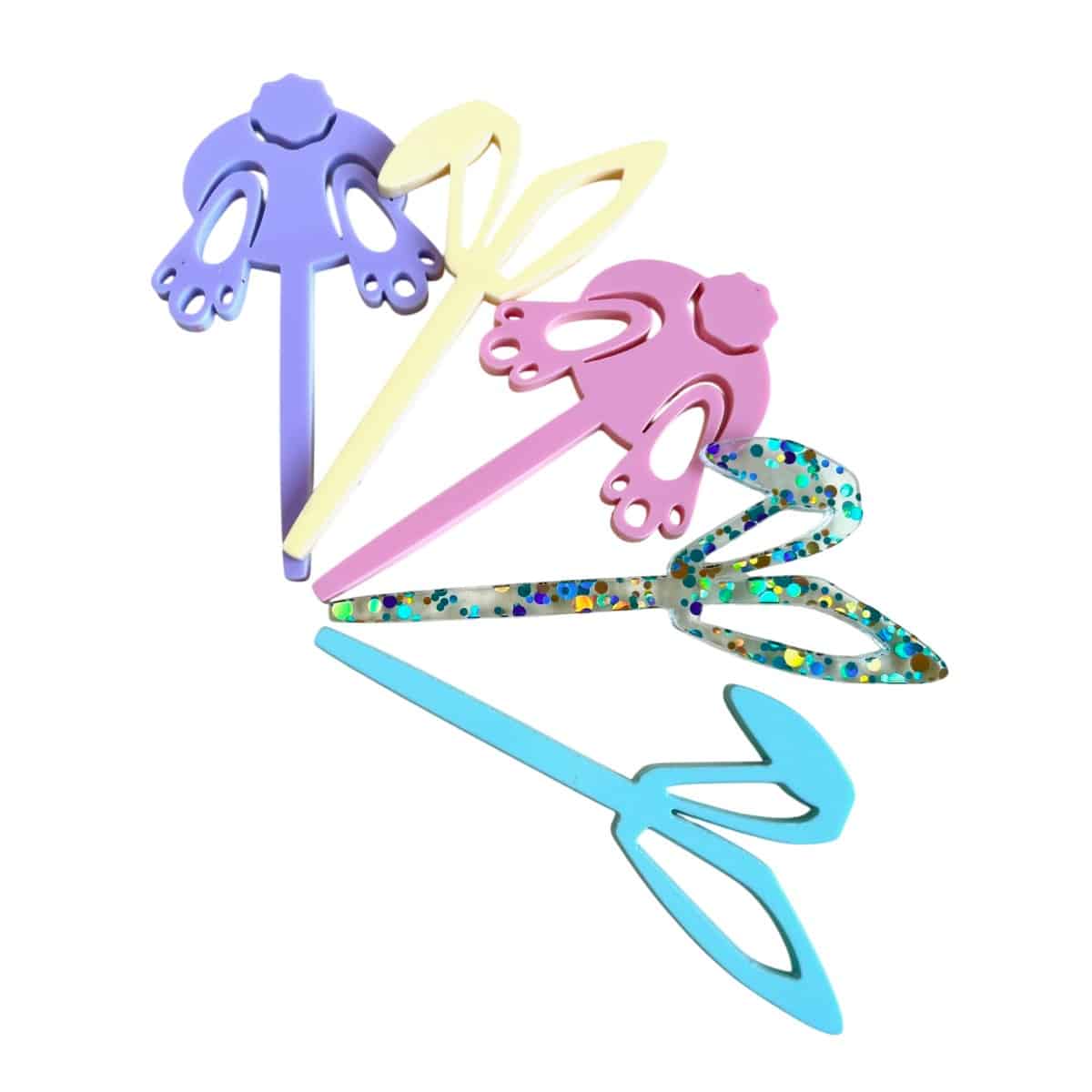 Cup Cake Topper, Ostern, 6er Set