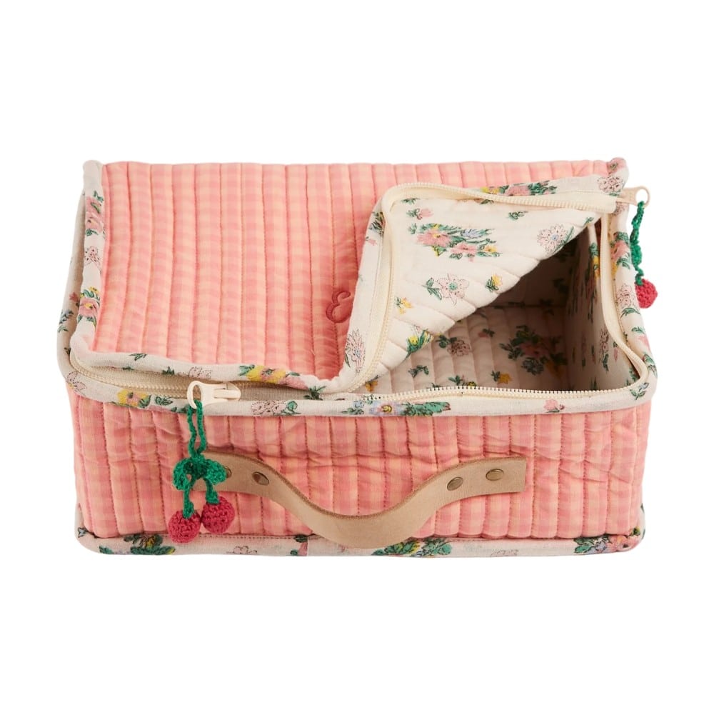 Kleiner Koffer *Valise*, Vichy Pivoine