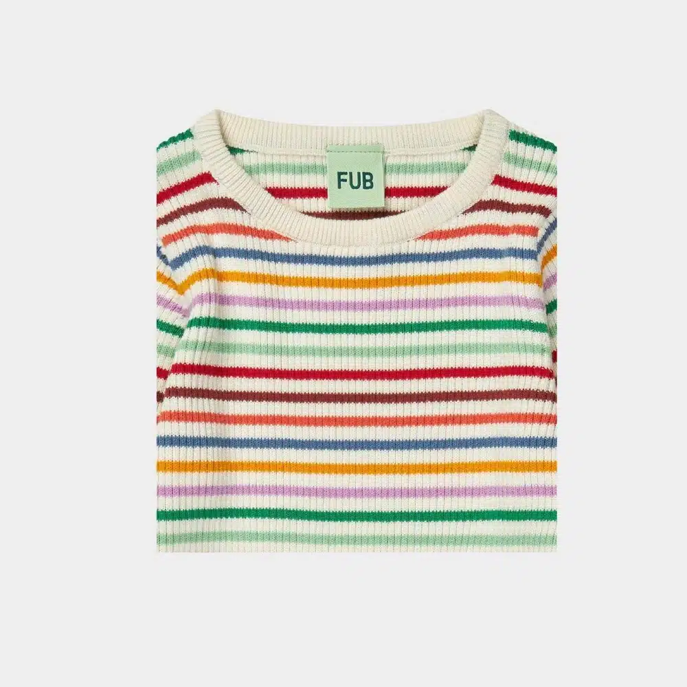 Longsleeve Rib, Multi Stripe