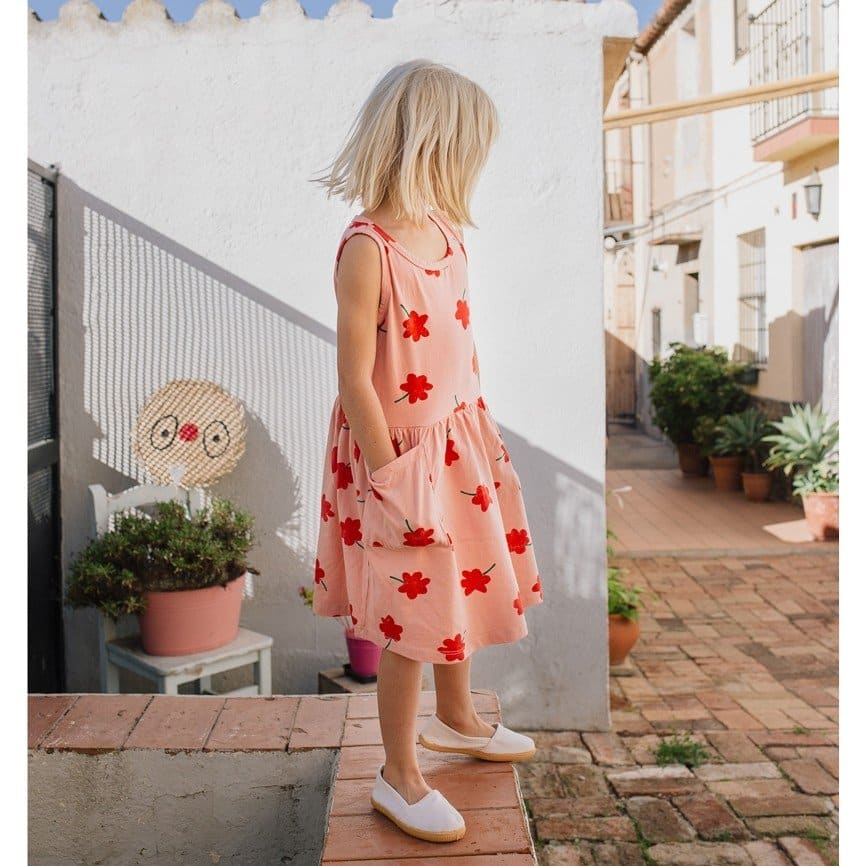 Kleid *Poppies*, Pale Pink