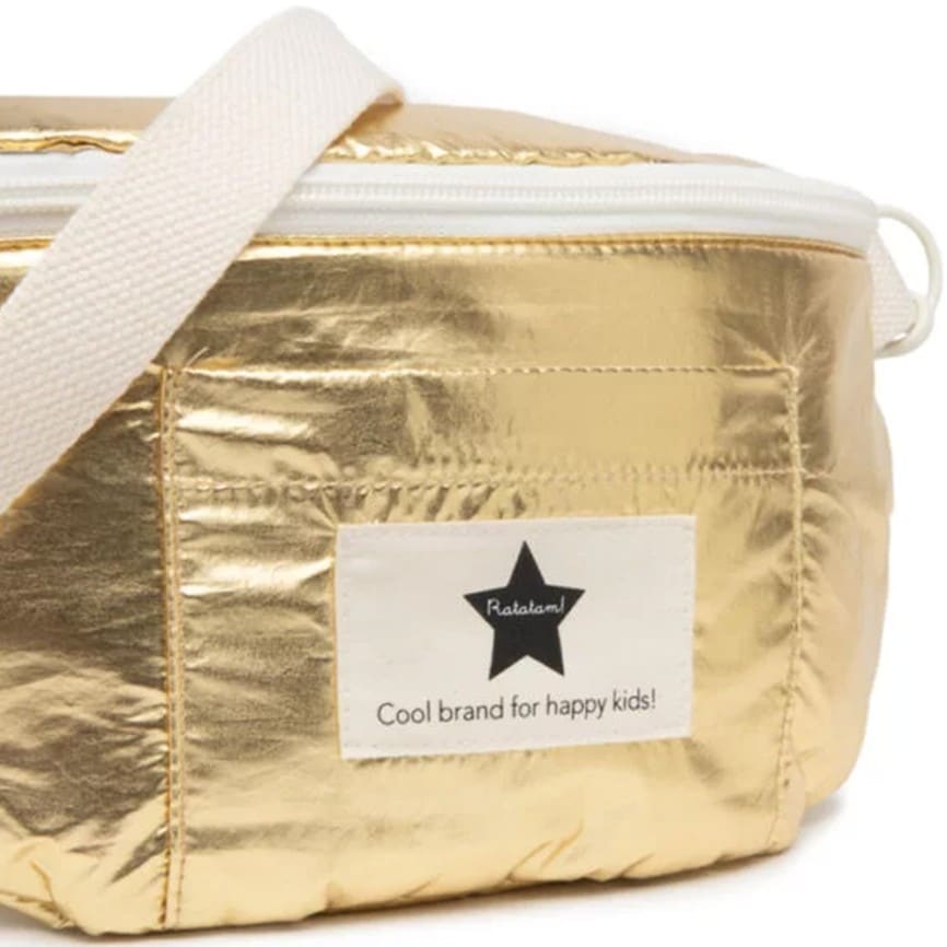 Bauchtasche *Metallic*, Gold