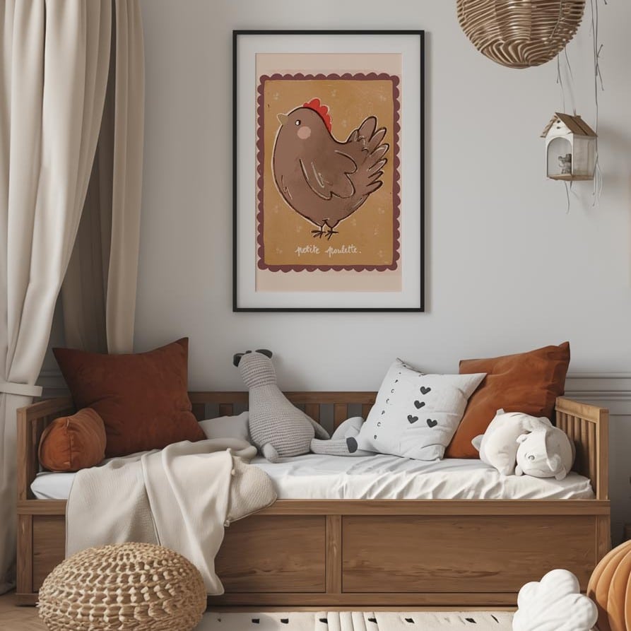 Poster *Petite Poulette*, 50x70cm
