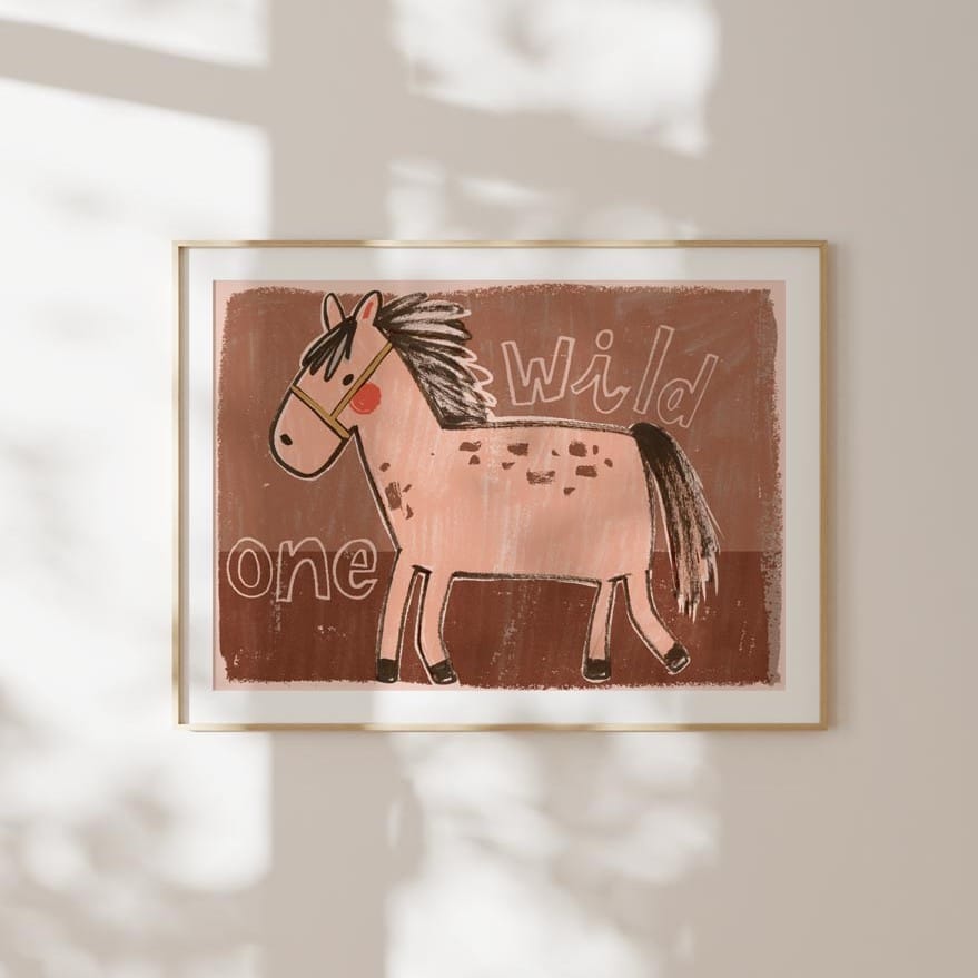Poster *Horse Wild One*, 50x70cm