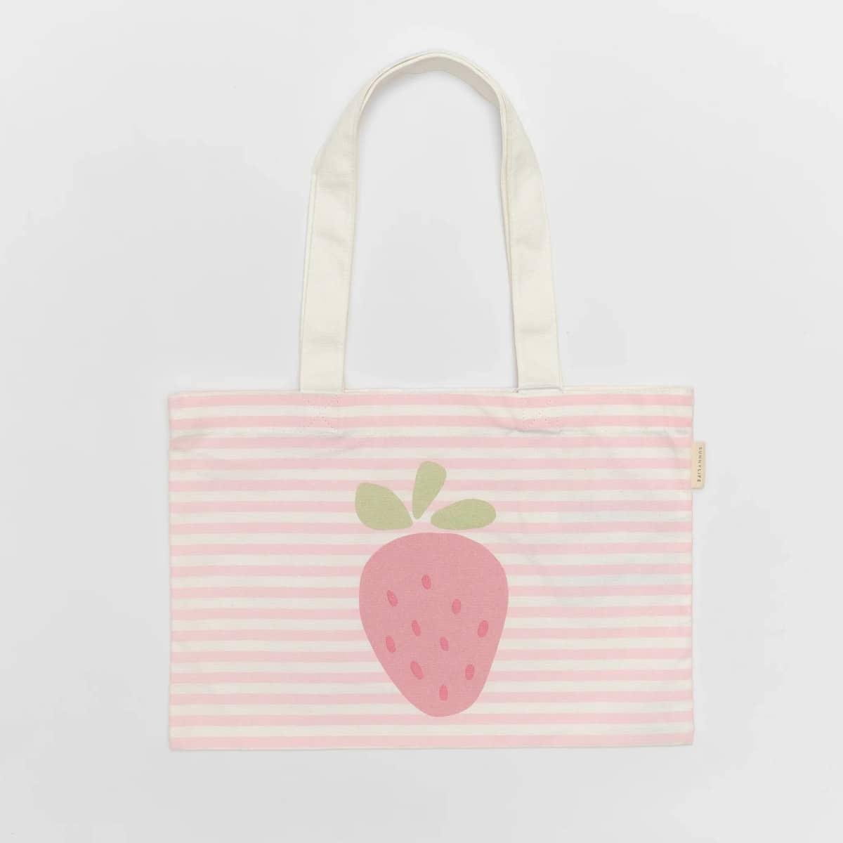 Strandtasche *Strawberry*, Pink Stripes