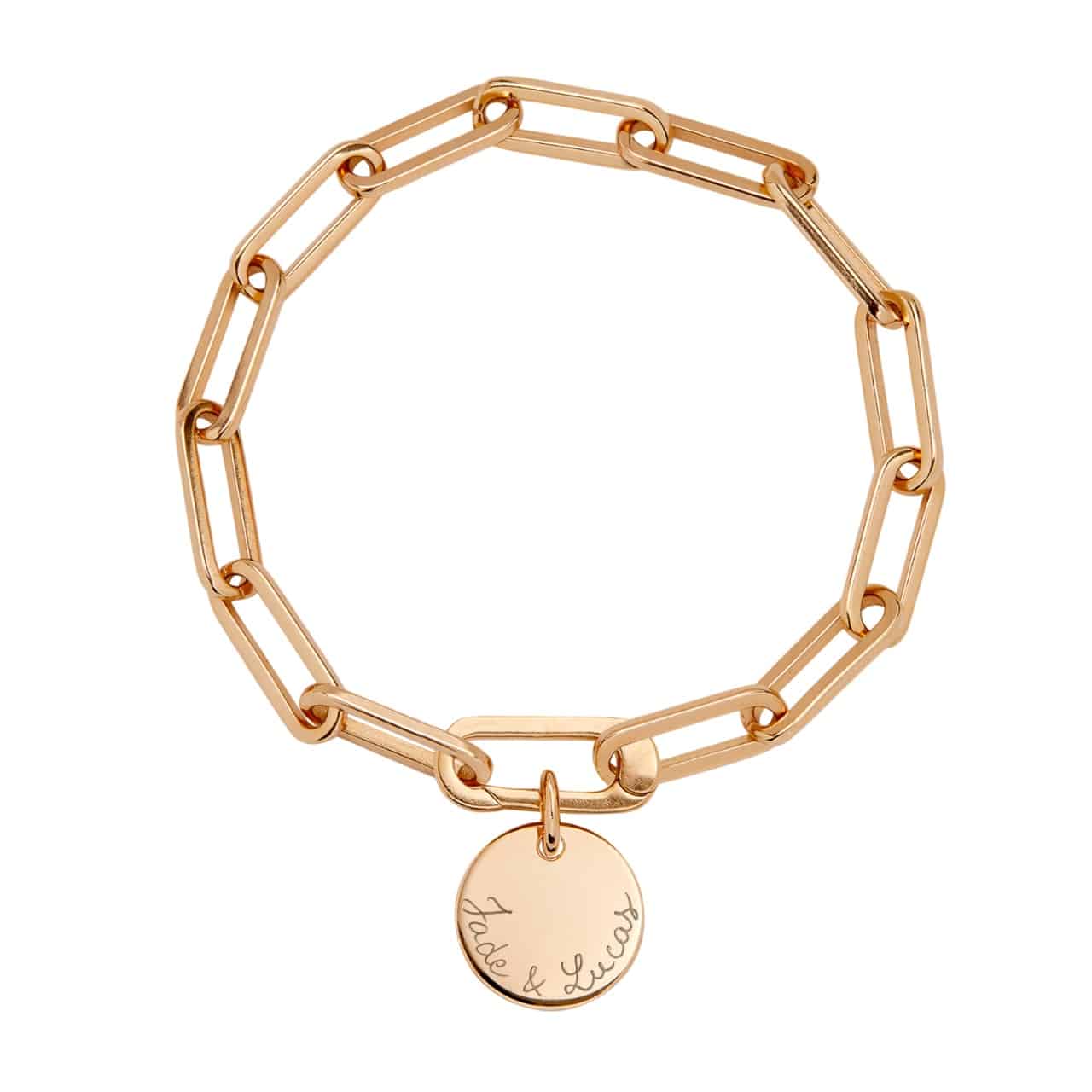 Personalisiertes Love Links Gliederarmband