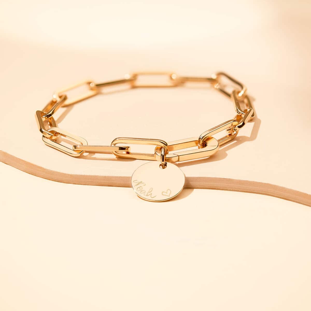Personalisiertes Love Links Gliederarmband