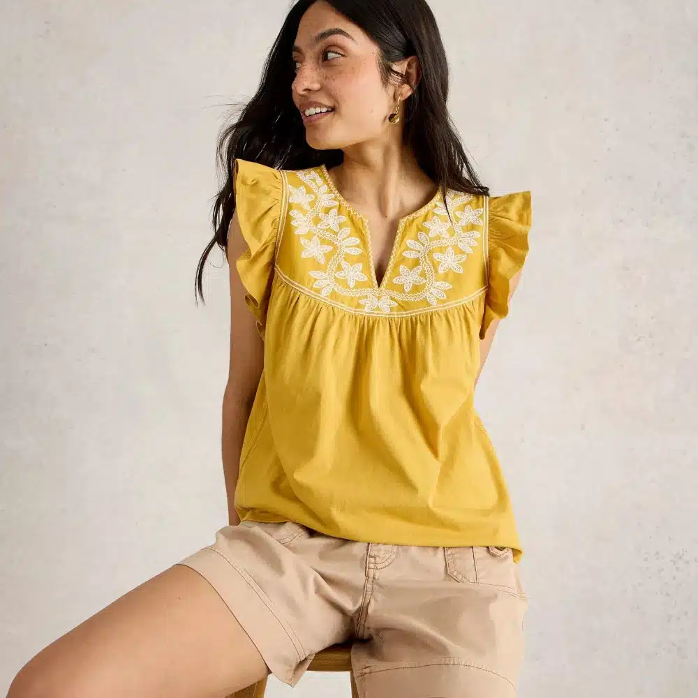 Top *Callie*, Mid Yellow