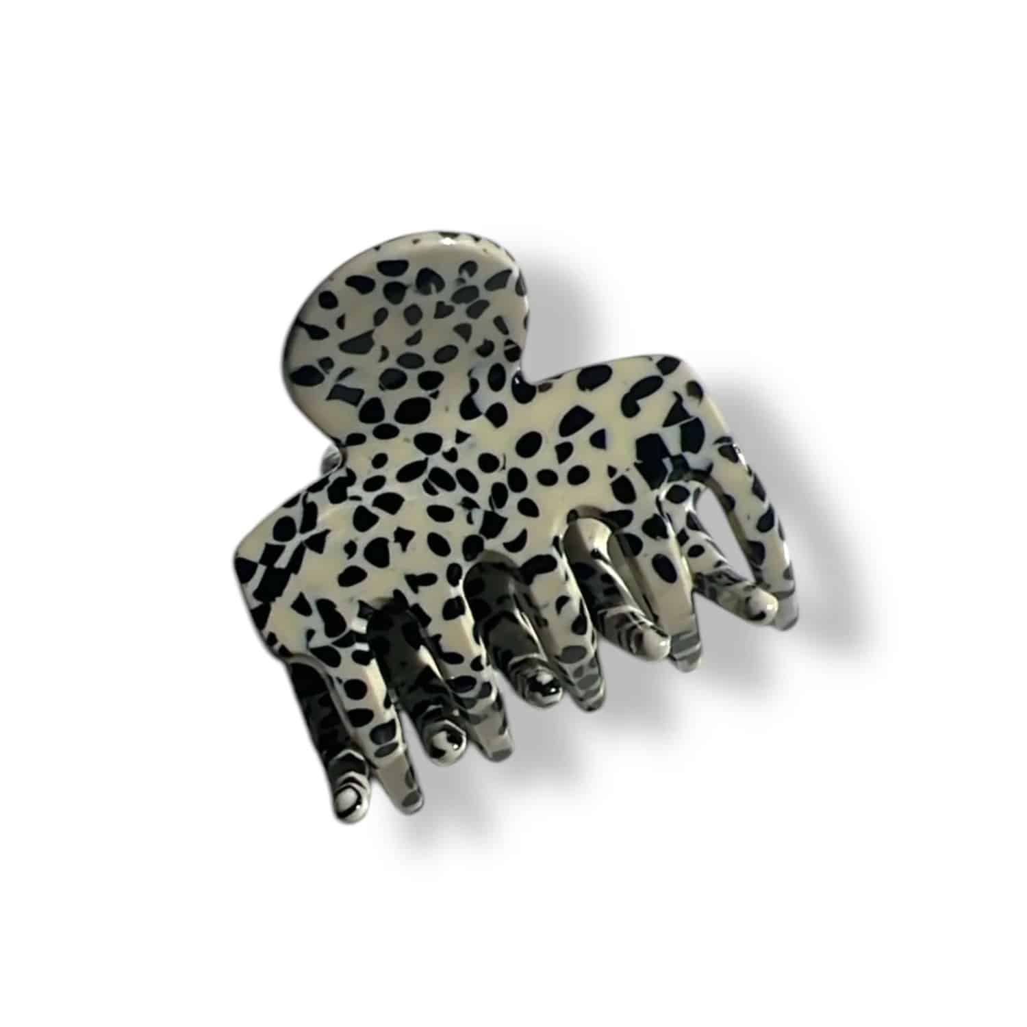 Haarklammer, Fun Dots Creme, Small