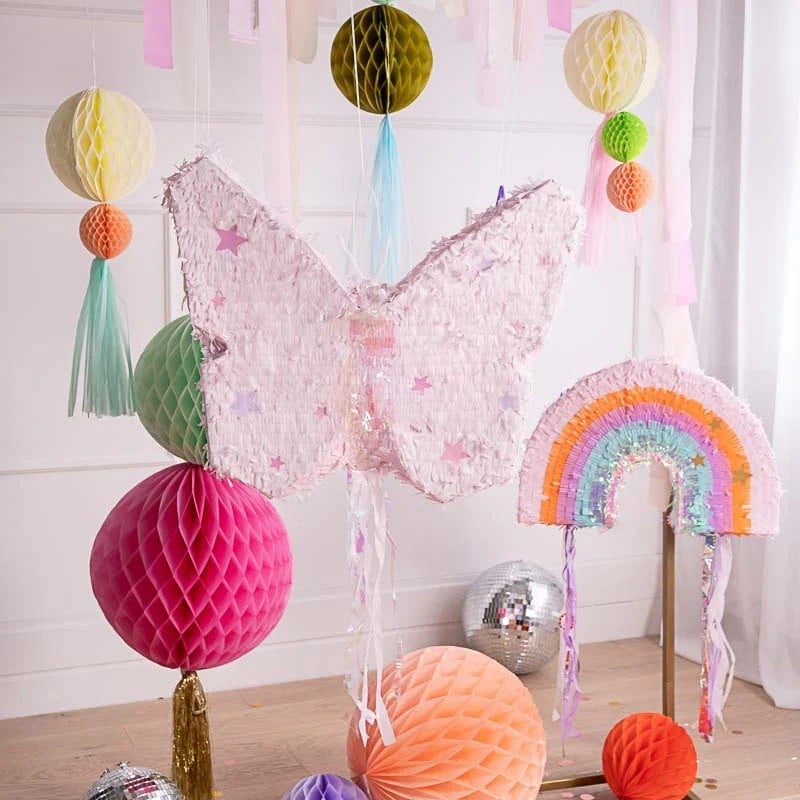 Schmetterlings Pinata, befüllt