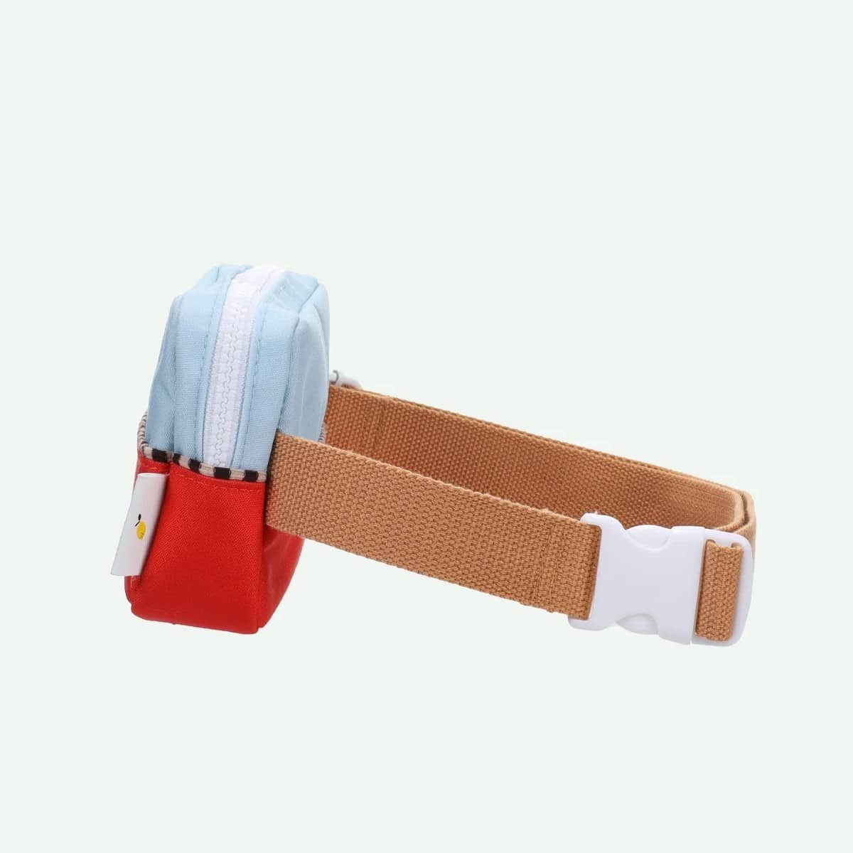 Bauchtasche *Colourblocking*, Zissou Blue + Red Hat