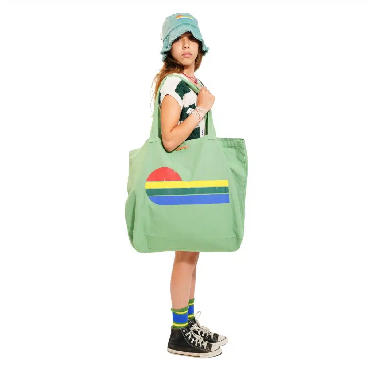 Tragetasche XL *Sunset*, Green