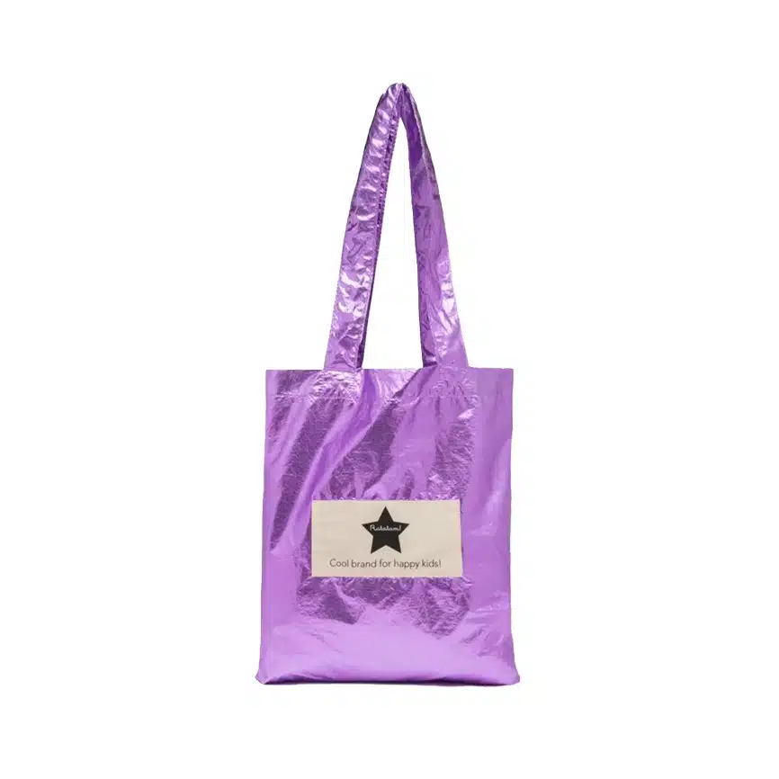 Tragetasche, Tote Bag *Metallic*, Lila