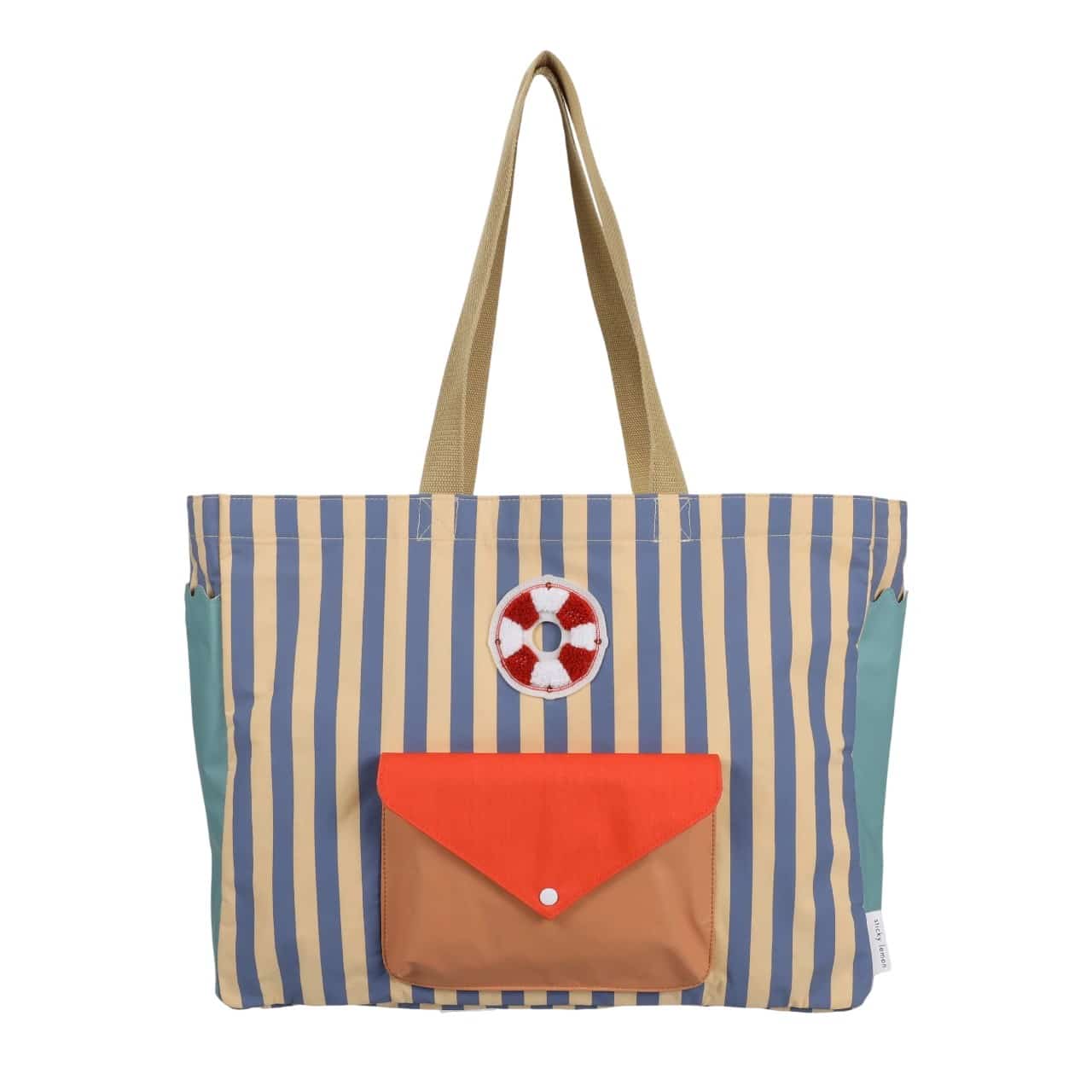 Shopper *Wonders of the deep sea*, Blue Whale + Sandy Yellow