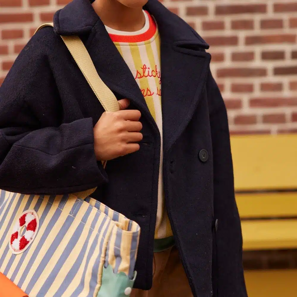Shopper *Wonders of the deep sea*, Blue Whale + Sandy Yellow