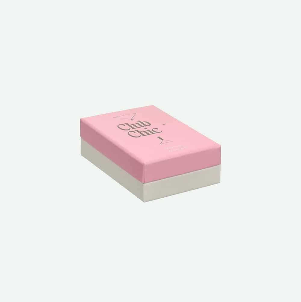 Ohrringe *Club Chic*, Cerchio, Pearl White